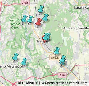 Mappa Via Garibaldi Giuseppe, 21049 Tradate VA, Italia (3.805)