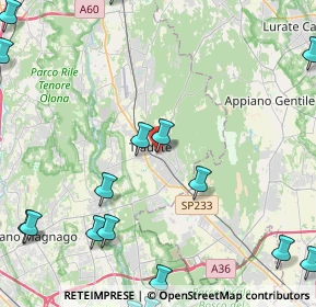 Mappa Via Garibaldi Giuseppe, 21049 Tradate VA, Italia (6.963)