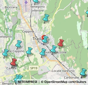 Mappa Via Garibaldi Giuseppe, 21049 Tradate VA, Italia (3.235)