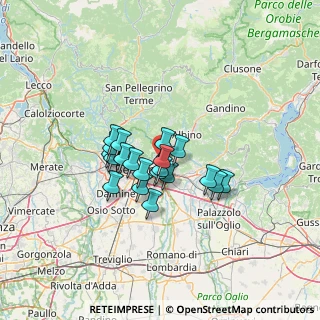 Mappa Via Colleoni, 24020 Ranica BG, Italia (9.221)