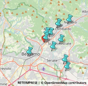 Mappa Via Martinella, 24124 Torre Boldone BG, Italia (3.11455)