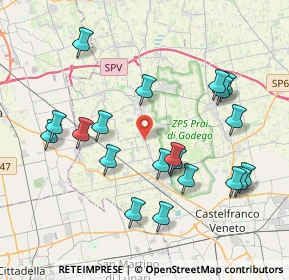 Mappa Via Isonzo, 31037 Loria TV, Italia (4.099)