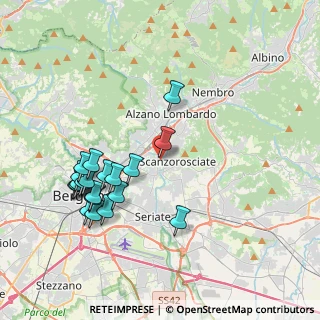 Mappa Via A. Locatelli n, 24020 Ranica BG, Italia (4.1085)