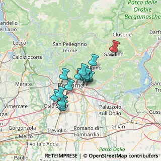 Mappa Via A. Locatelli n, 24020 Ranica BG, Italia (8.17)
