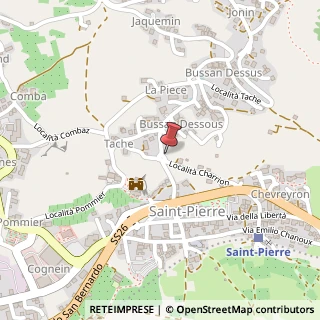 Mappa Loc. Bussa, 11010 Saint-Pierre, Aosta (Valle d'Aosta)