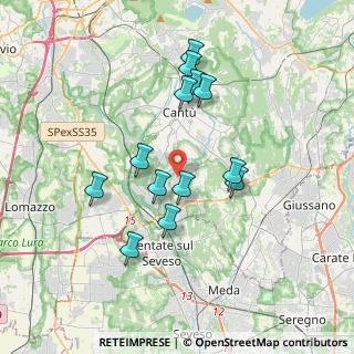 Mappa Via Orsenigo, 22060 Figino Serenza CO, Italia (3.28)