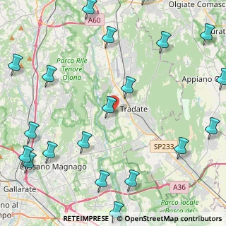 Mappa Via S. Lucio, 21050 Lonate Ceppino VA, Italia (6.3035)