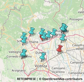 Mappa Via Monte Ortigara, 36042 Breganze VI, Italia (12.29867)
