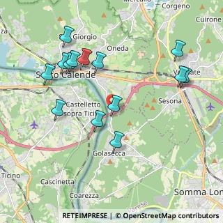 Mappa SP 27, 28053 Castelletto sopra Ticino NO, Italia (2.12571)
