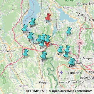 Mappa SP 27, 28053 Castelletto sopra Ticino NO, Italia (6.93333)