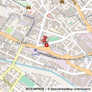 Mappa Via San Giovanni Bosco, 14, 36015 Schio, Vicenza (Veneto)