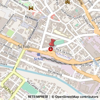 Mappa Via San Giovanni Bosco, 24, 36015 Schio, Vicenza (Veneto)