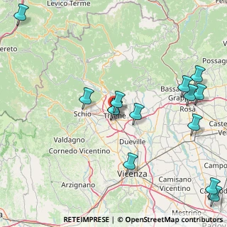 Mappa Via Fratelli Aldo e Mario Saugo Martiri della Liberta, 36016 Thiene VI, Italia (19.72786)