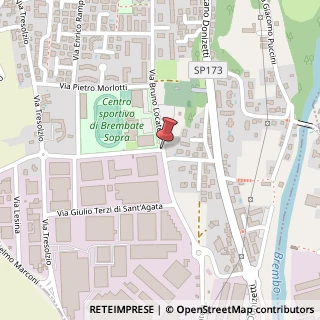 Mappa Via bruno locatelli, 24030 Brembate di Sopra, Bergamo (Lombardia)