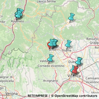 Mappa Via Giuseppe Verdi, 36036 Torrebelvicino VI, Italia (18.97765)
