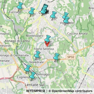 Mappa Viale Madonna, 22060 Figino Serenza CO, Italia (2.67125)