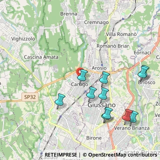 Mappa Via Chiusa, 22060 Carugo CO, Italia (2.30727)
