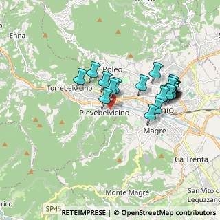 Mappa Via G. Verdi, 36036 Torrebelvicino VI, Italia (1.6775)