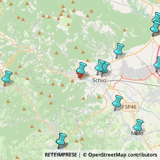 Mappa Via G. Verdi, 36036 Torrebelvicino VI, Italia (6.49357)