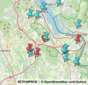 Mappa Via Borgomanero, 28060 Comignago NO, Italia (4.51143)