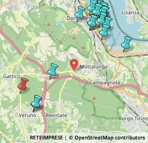 Mappa Via Borgomanero, 28060 Comignago NO, Italia (2.7425)