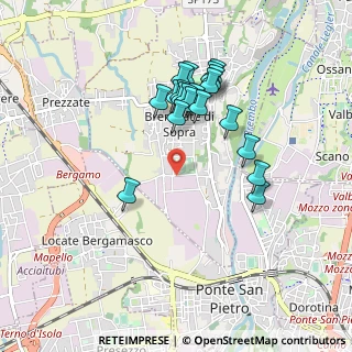 Mappa Via Caduti e Dispersi dell'Aeronautica, 24030 Brembate di Sopra BG, Italia (0.8225)