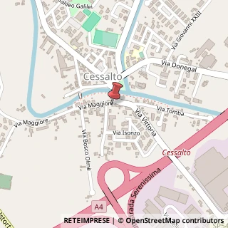 Mappa Via Maggiore, 1, 31040 Cessalto, Treviso (Veneto)