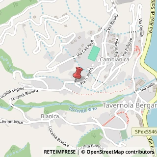 Mappa Via San Rocco, 11, 24060 Tavernola Bergamasca, Bergamo (Lombardia)