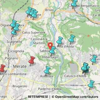 Mappa Orario Di Apertura Cimitero, 23898 Imbersago LC, Italia (3.167)
