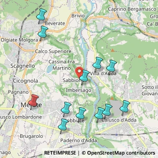 Mappa Orario Di Apertura Cimitero, 23898 Imbersago LC, Italia (2.38833)