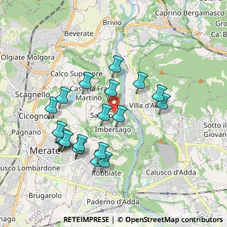 Mappa Orario Di Apertura Cimitero, 23898 Imbersago LC, Italia (1.838)