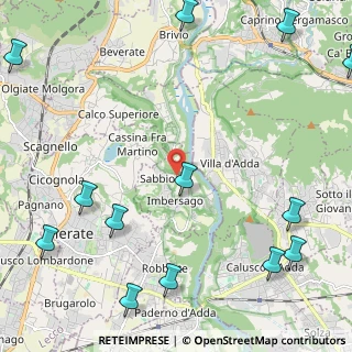 Mappa Orario Di Apertura Cimitero, 23898 Imbersago LC, Italia (3.29923)