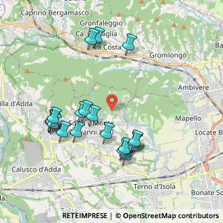Mappa Via Case Nuove, 24039 Sotto il Monte Giovanni XXIII BG, Italia (2.0035)