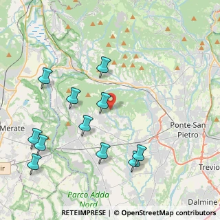 Mappa Via Case Nuove, 24039 Sotto il Monte Giovanni XXIII BG, Italia (4.63818)