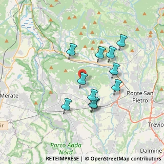 Mappa Via Case Nuove, 24039 Sotto il Monte Giovanni XXIII BG, Italia (3.12455)