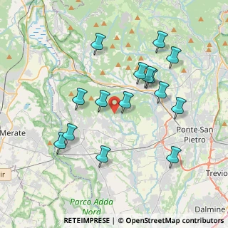 Mappa Via Case Nuove, 24039 Sotto il Monte Giovanni XXIII BG, Italia (3.76533)