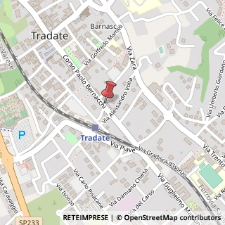 Mappa Corso Bernacchi Paolo, 93, 21049 Tradate, Varese (Lombardia)