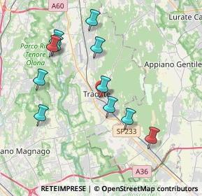 Mappa Via Alessandro Volta, 21049 Tradate VA, Italia (3.94909)