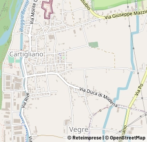 Mappa Via Don Luigi Sturzo, 36050 Cartigliano VI, Italia (0.348)