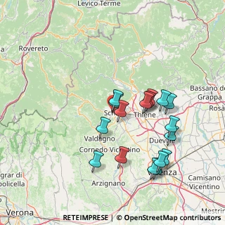 Mappa Via A. Baccarini, 36015 Schio VI, Italia (14.22353)