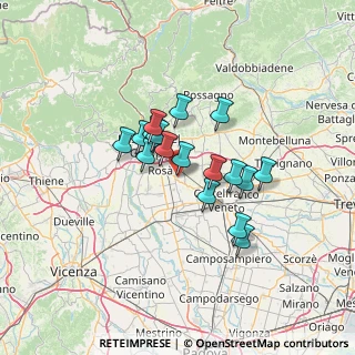 Mappa Via Rocchi, 36028 Rossano Veneto VI, Italia (9.72882)