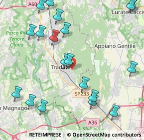 Mappa Via Mayer Sally, 21049 Tradate VA, Italia (5.21684)