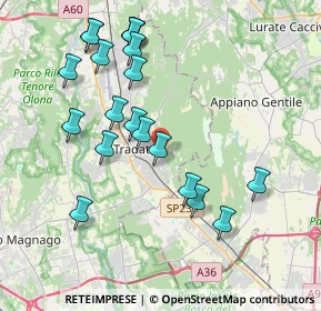 Mappa Via Mayer Sally, 21049 Tradate VA, Italia (4.0675)