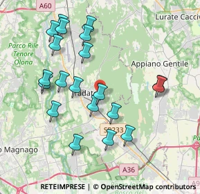 Mappa Via Mayer Sally, 21049 Tradate VA, Italia (3.9465)