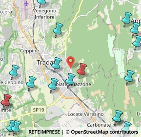 Mappa Via Mayer Sally, 21049 Tradate VA, Italia (3.3005)