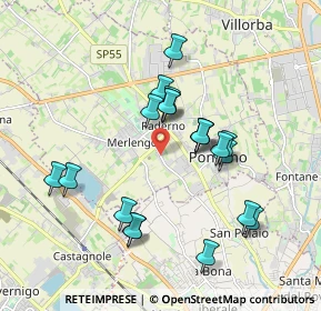 Mappa Via Volpago Sud, 31050 Ponzano Veneto TV, Italia (1.697)