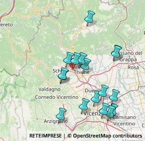 Mappa Moette, 36035 Marano Vicentino VI, Italia (15.25471)