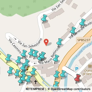 Mappa Via M. Bettinzoli, 25078 Vestone BS, Italia (0.08889)