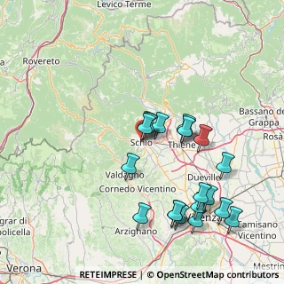 Mappa Via San Giovanni Bosco, 36015 Schio VI, Italia (15.8005)