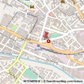 Mappa Via San Giovanni Bosco, 17, 36015 Schio, Vicenza (Veneto)
